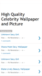 Mobile Screenshot of hq-celebrity-wallpaper.blogspot.com