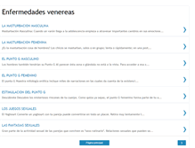 Tablet Screenshot of enfermedadesporsexo.blogspot.com