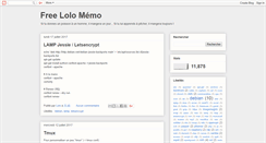Desktop Screenshot of freelolomemo.blogspot.com