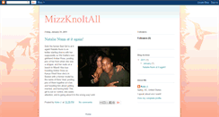 Desktop Screenshot of mizzknowitall92.blogspot.com