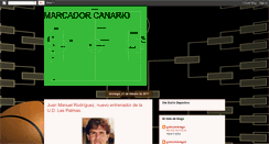 Desktop Screenshot of marcadorcanario.blogspot.com