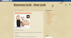 Desktop Screenshot of nouveaulook-fashionista.blogspot.com