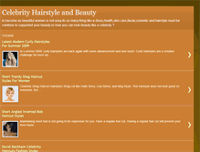 Tablet Screenshot of celebritybeauty-hairstyle.blogspot.com