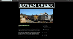 Desktop Screenshot of bowencreek.blogspot.com