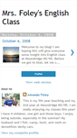 Mobile Screenshot of foleysenglishclass.blogspot.com
