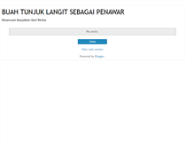 Tablet Screenshot of produktunjuklangit.blogspot.com