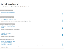 Tablet Screenshot of jurnal-ilmiahkedokteran.blogspot.com