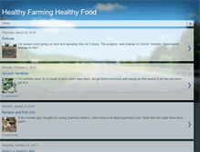 Tablet Screenshot of healthyfarminghealthyfood.blogspot.com