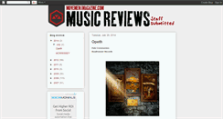 Desktop Screenshot of movementmusicreviews.blogspot.com