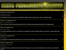 Tablet Screenshot of nuevopensamientofrances.blogspot.com