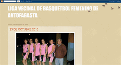 Desktop Screenshot of basquetbolantofagstino.blogspot.com