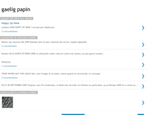 Tablet Screenshot of gaeligpapin.blogspot.com