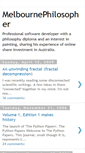 Mobile Screenshot of melbournephilosopher.blogspot.com