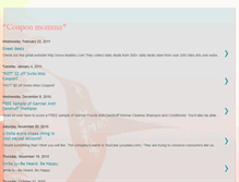 Tablet Screenshot of couponmomsaving.blogspot.com