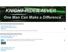 Tablet Screenshot of knightrider4ever.blogspot.com