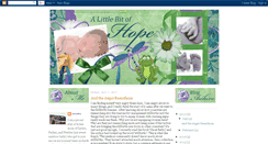 Desktop Screenshot of ahb-alittlebitofhope.blogspot.com