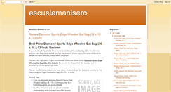 Desktop Screenshot of escuelamanisero.blogspot.com