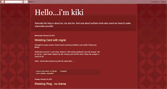 Desktop Screenshot of kikimyo.blogspot.com