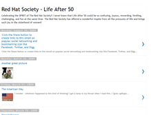 Tablet Screenshot of loving-life-after-50.blogspot.com