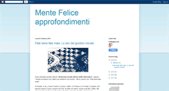 Desktop Screenshot of mentefeliceapprofondimenti.blogspot.com