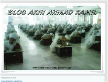 Tablet Screenshot of akhi-ahmad-kamil.blogspot.com