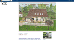 Desktop Screenshot of claudine-schoenerstricken.blogspot.com