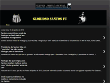 Tablet Screenshot of gloriososantosfc.blogspot.com