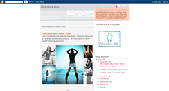 Desktop Screenshot of clickchickblog.blogspot.com
