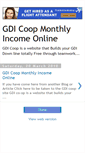 Mobile Screenshot of gdi-coop-monthly-income-online.blogspot.com