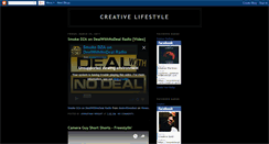 Desktop Screenshot of creativebarz.blogspot.com