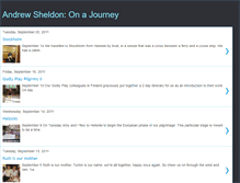 Tablet Screenshot of andrewsheldononajourney.blogspot.com