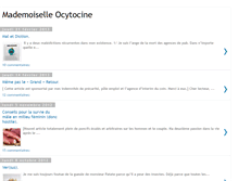 Tablet Screenshot of mlle-ocytocine.blogspot.com