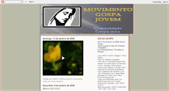 Desktop Screenshot of movimentogospajovem.blogspot.com