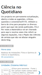 Mobile Screenshot of cienciasnoquotidiano.blogspot.com