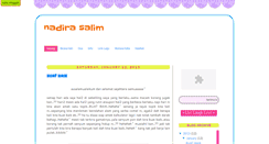 Desktop Screenshot of nadirasalim.blogspot.com