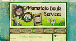 Desktop Screenshot of mamatotodoulaservices.blogspot.com