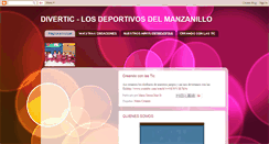 Desktop Screenshot of divertic-losdeportivosdelmanzanillo.blogspot.com