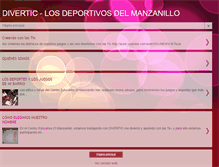 Tablet Screenshot of divertic-losdeportivosdelmanzanillo.blogspot.com