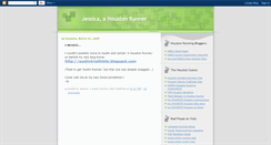 Desktop Screenshot of houstonrunner.blogspot.com