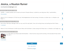 Tablet Screenshot of houstonrunner.blogspot.com