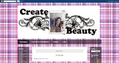 Desktop Screenshot of createbeautyblog.blogspot.com