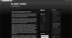 Desktop Screenshot of planet-zero.blogspot.com