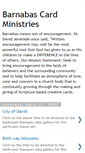 Mobile Screenshot of barnabascardministries.blogspot.com