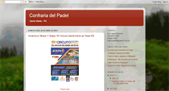 Desktop Screenshot of confrariadelpadel.blogspot.com