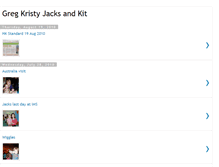Tablet Screenshot of gregkristyjacks.blogspot.com