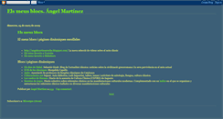 Desktop Screenshot of blocsangelmartinezreche.blogspot.com