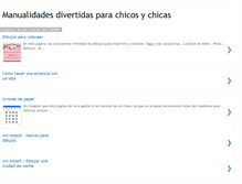 Tablet Screenshot of manualidadesiabg.blogspot.com