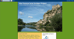 Desktop Screenshot of hotels-vacances-sarlat-dordogne.blogspot.com