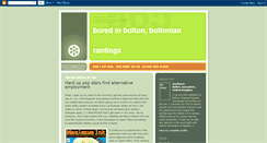 Desktop Screenshot of boredinbolton.blogspot.com
