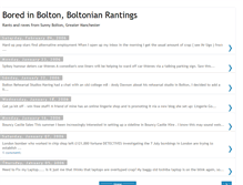 Tablet Screenshot of boredinbolton.blogspot.com